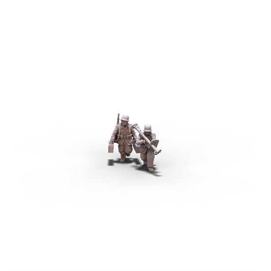 Germany | AT Panzershreck Team 3 | 28mm miniatures