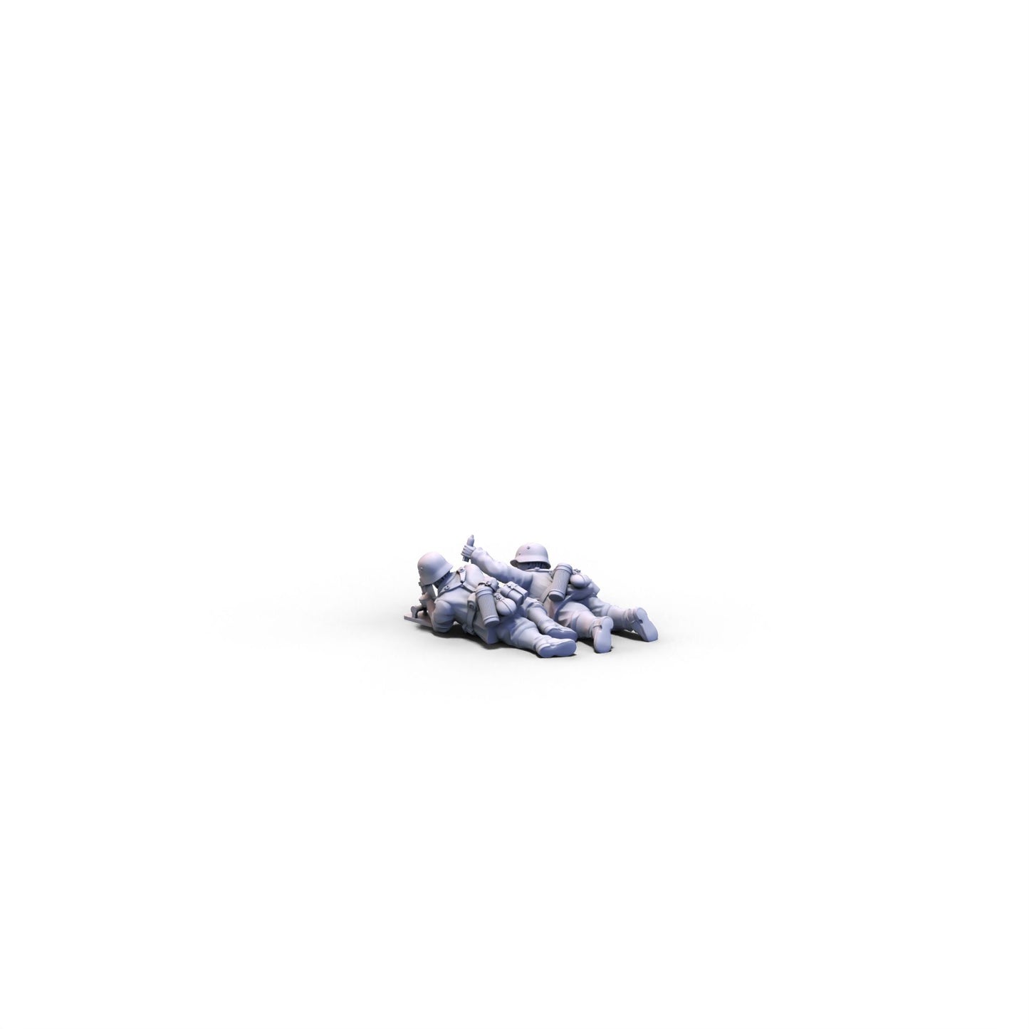 Germany | Light Mortar Team 1 | 28mm miniatures