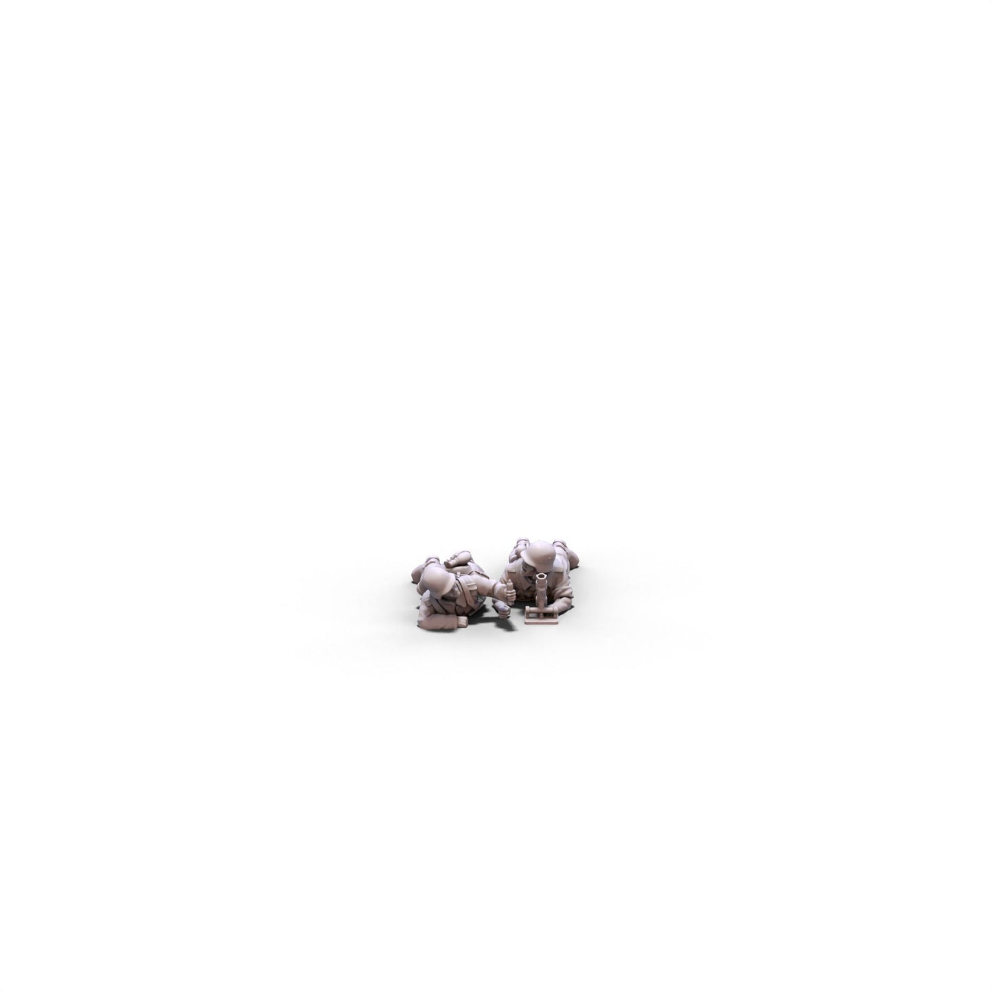 Germany | Light Mortar Team 2 | 28mm miniatures