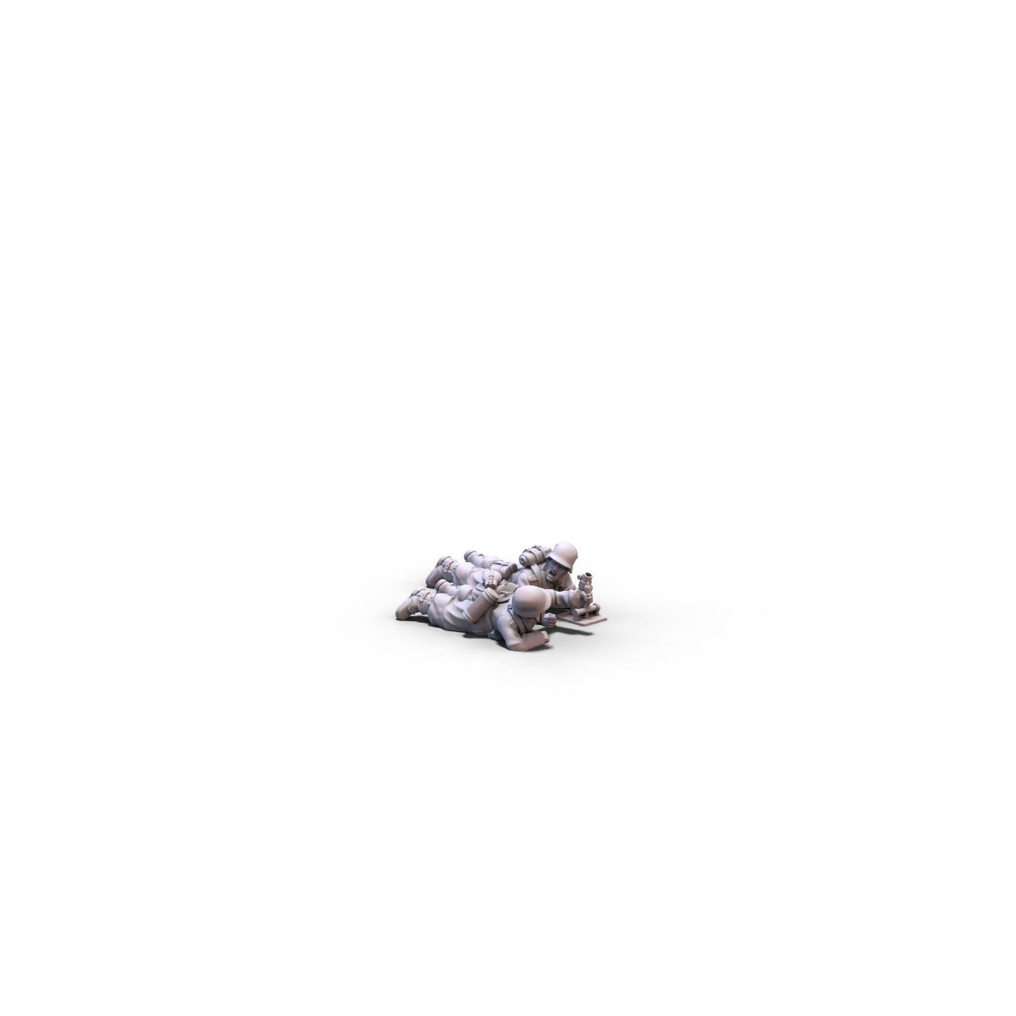 Germany | Light Mortar Team 2 | 28mm miniatures
