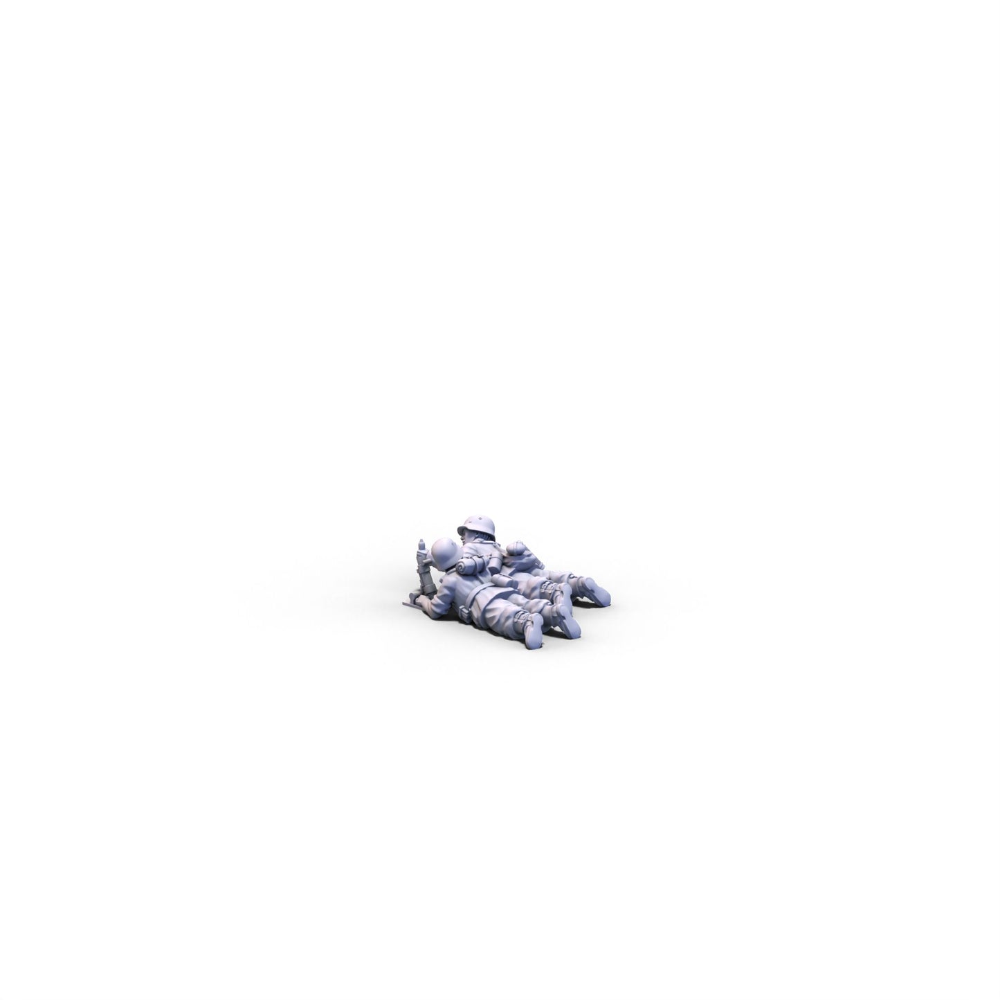 Germany | Light Mortar Team 2 | 28mm miniatures
