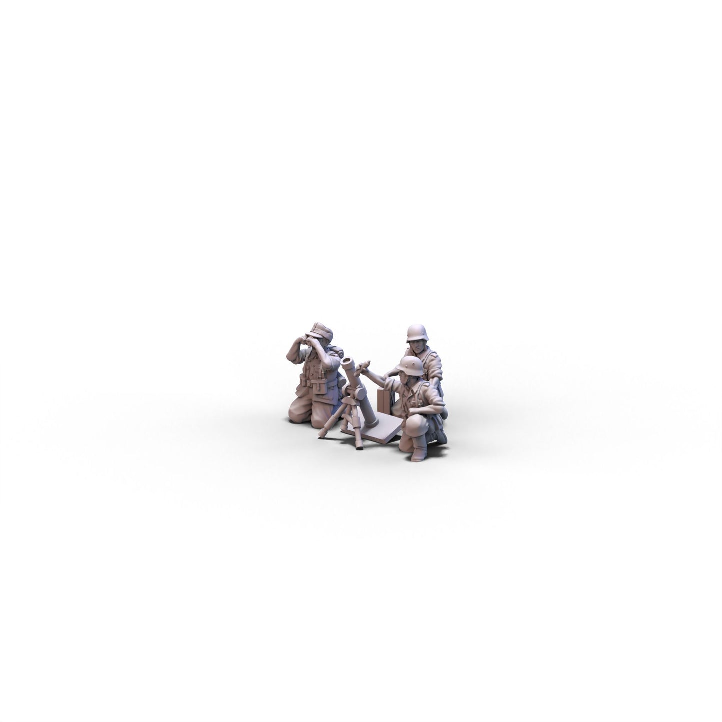 Germany | Medium Mortar Team 1 | 28mm miniatures