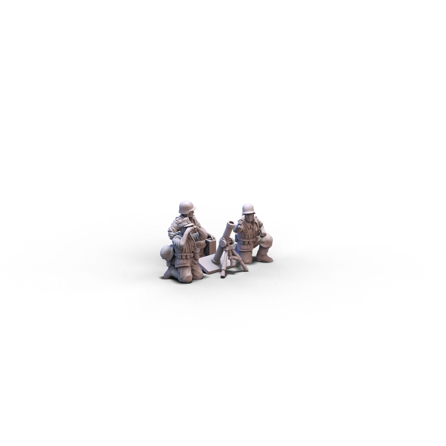 Germany | Medium Mortar Team 1 | 28mm miniatures