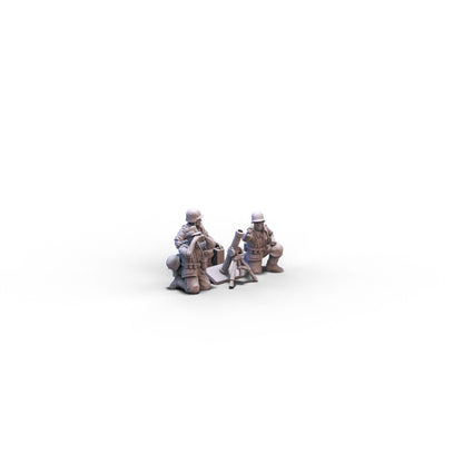 Germany | Medium Mortar Team 1 | 28mm miniatures