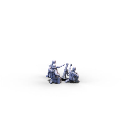 Germany | Medium Mortar Team 2 | 28mm miniatures
