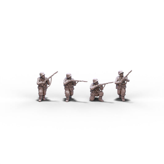 Germany | Riflemen with Grenade Launcher | 28mm miniatures