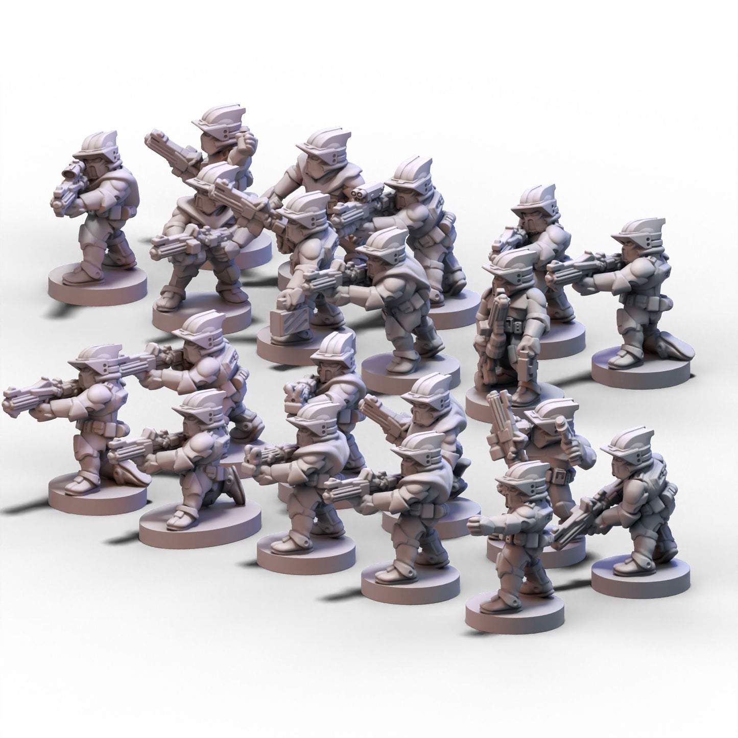 GMO Wars | GMO SRF Troopers | 6mm