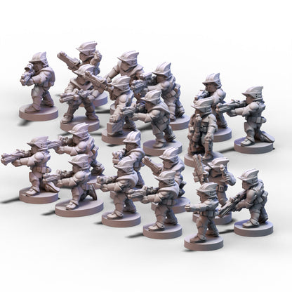 GMO Wars | GMO SRF Troopers | 6mm