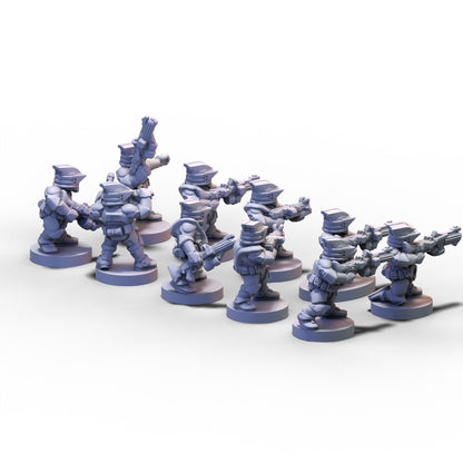 GMO Wars | GMO SRF Troopers | 6mm