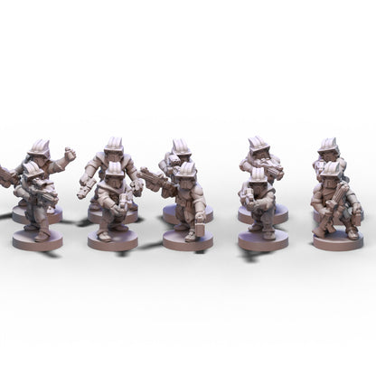 GMO Wars | GMO SRF Troopers | 6mm