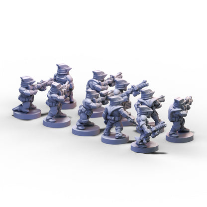 GMO Wars | GMO SRF Troopers | 6mm