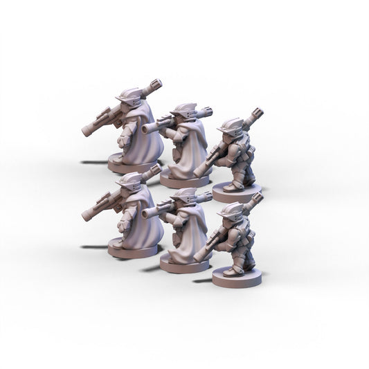 GMO Wars | GMO SRF Troopers AT | 6mm