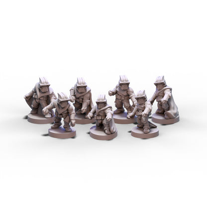 GMO Wars | GMO SRF Troopers Auxiliaries | 6mm