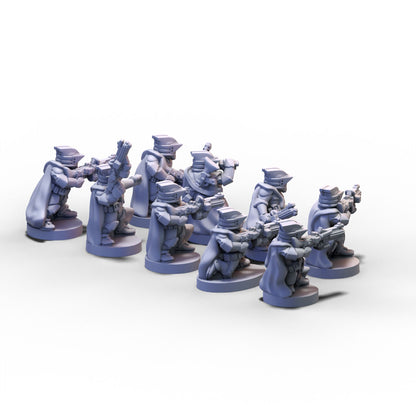 GMO Wars | GMO SRF Troopers with Cape | 6mm