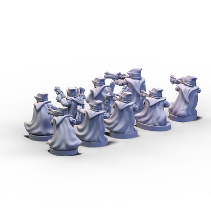 GMO Wars | GMO SRF Troopers with Cape | 6mm