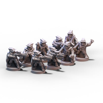 GMO Wars | GMO SRF Troopers with Cape | 6mm