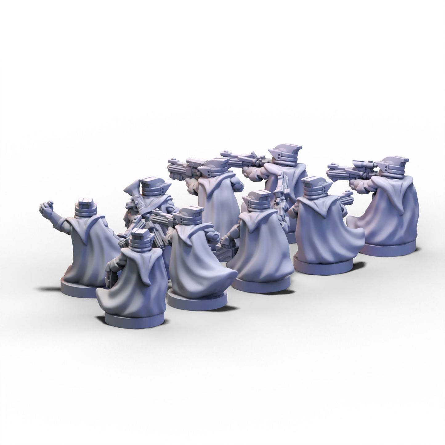 GMO Wars | GMO SRF Troopers with Cape | 6mm