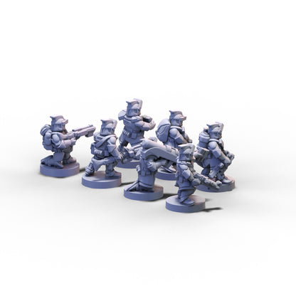 GMO Wars | GMO Troopers Expansion Specialists | 6mm