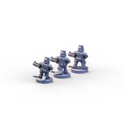 GMO Wars | GMO Heavy Troopers | 6mm