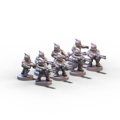 GMO Wars | GMO Troopers Long Rifle | 6mm