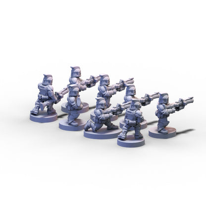 GMO Wars | GMO Troopers Long Rifle | 6mm