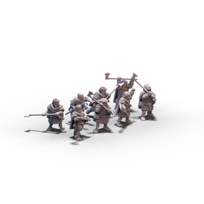 Irish | Curaidh with Heavy Weapons | 15mm/28mm miniatures