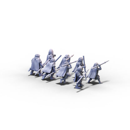 Irish | Curaidh with Javelins | 15mm/28mm miniatures