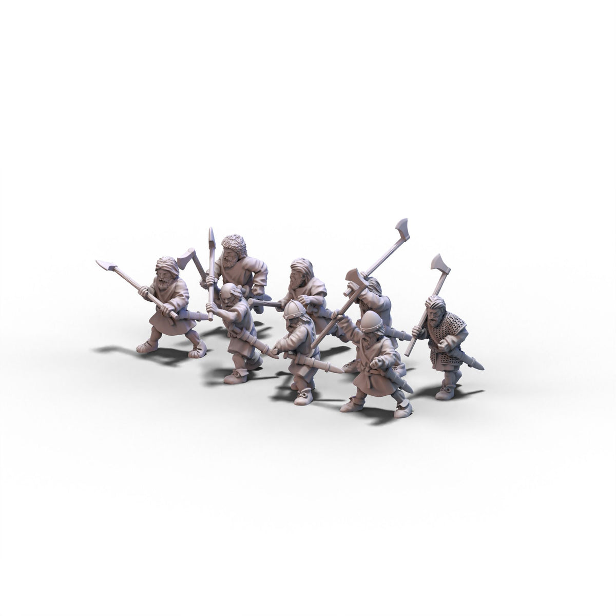 Irish | Hearthguards with Heavy Weapons | 15mm/28mm miniatures