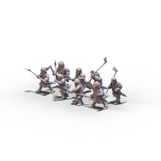 Irish | Hearthguards with Heavy Weapons | 15mm/28mm miniatures