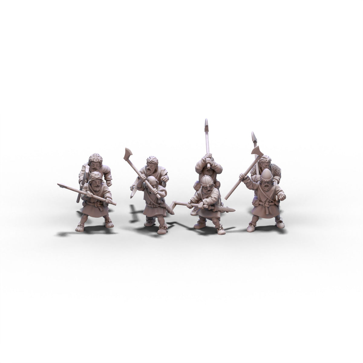 Irish | Hearthguards with Heavy Weapons | 15mm/28mm miniatures