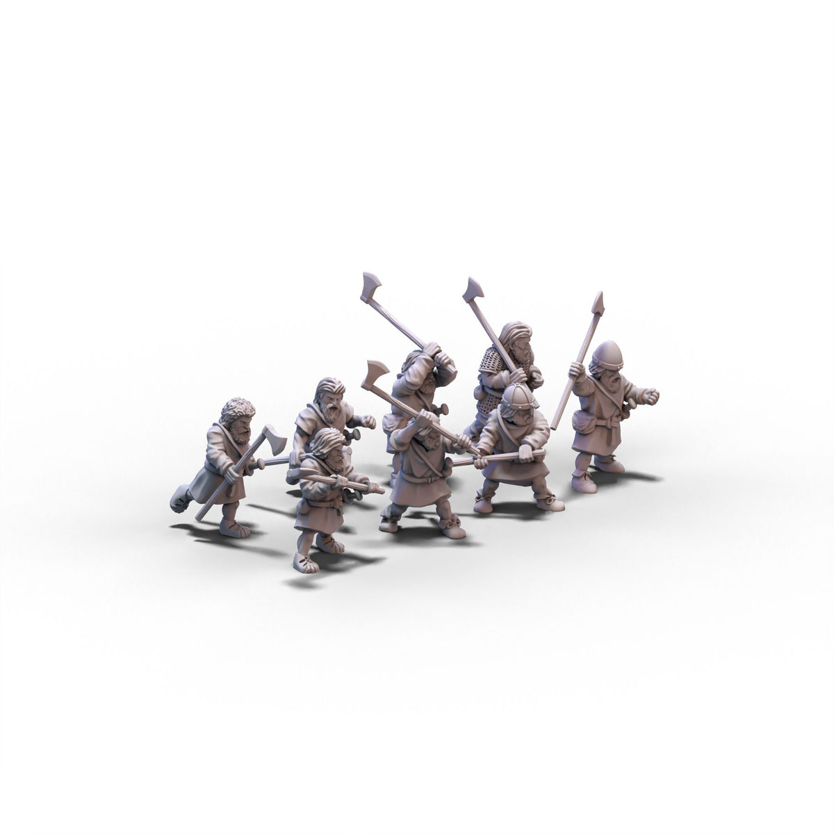 Irish | Hearthguards with Heavy Weapons | 15mm/28mm miniatures