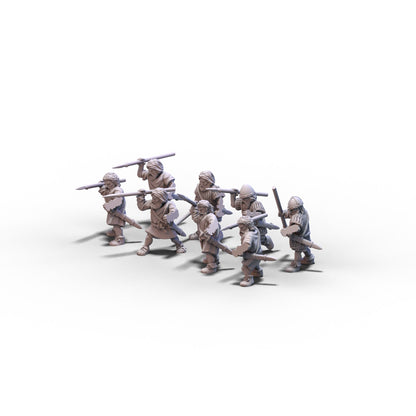 Irish | Hearthguards with Javelins | 15mm/28mm miniatures
