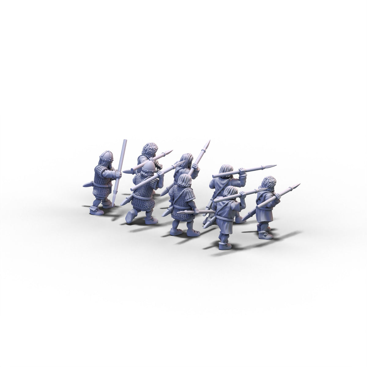 Irish | Hearthguards with Javelins | 15mm/28mm miniatures
