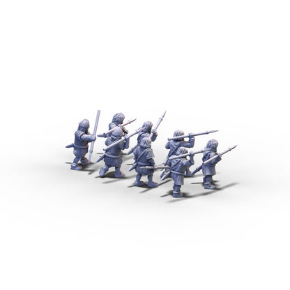 Irish | Hearthguards with Javelins | 15mm/28mm miniatures