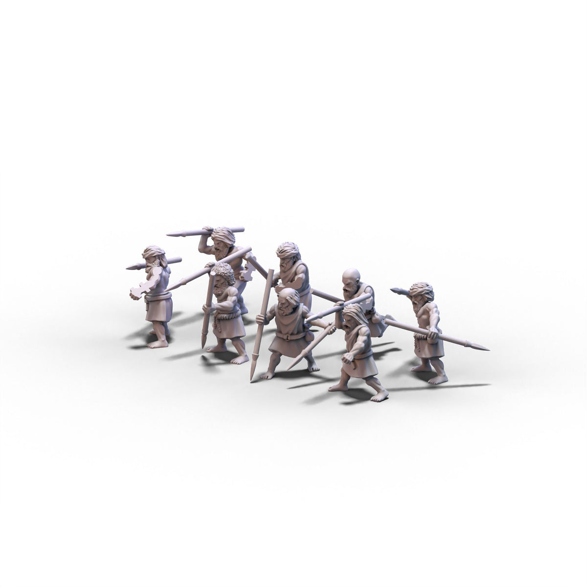 Irish | Levies with Javelins | 15mm/28mm miniatures
