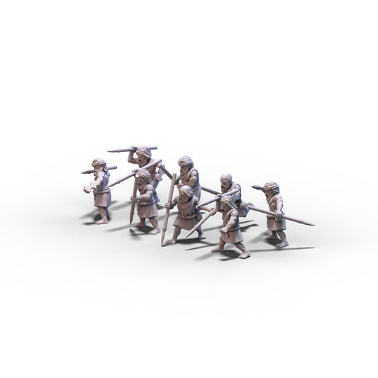 Irish | Levies with Javelins | 15mm/28mm miniatures