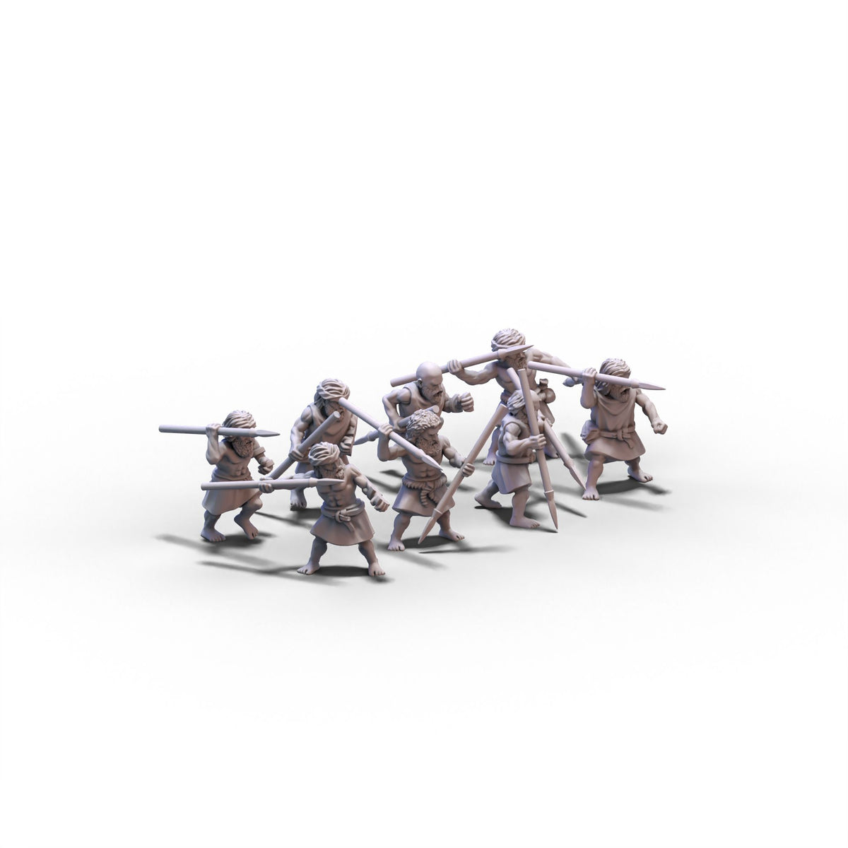 Irish | Levies with Javelins | 15mm/28mm miniatures