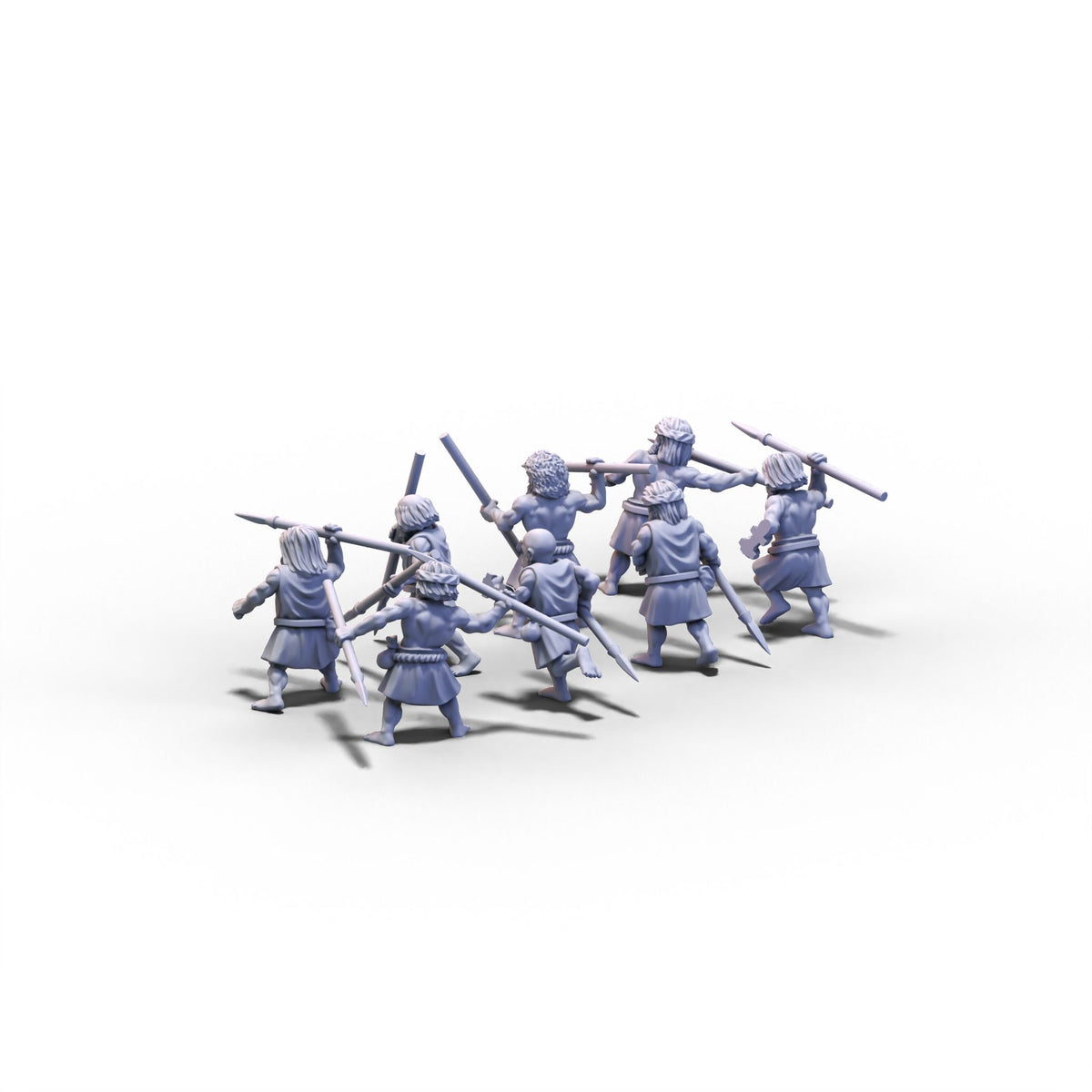Irish | Levies with Javelins | 15mm/28mm miniatures