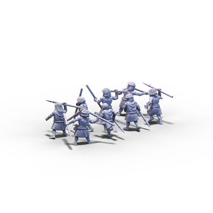 Irish | Levies with Javelins | 15mm/28mm miniatures