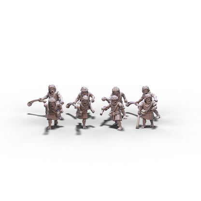 Irish | Levies with Slings | 15mm/28mm miniatures
