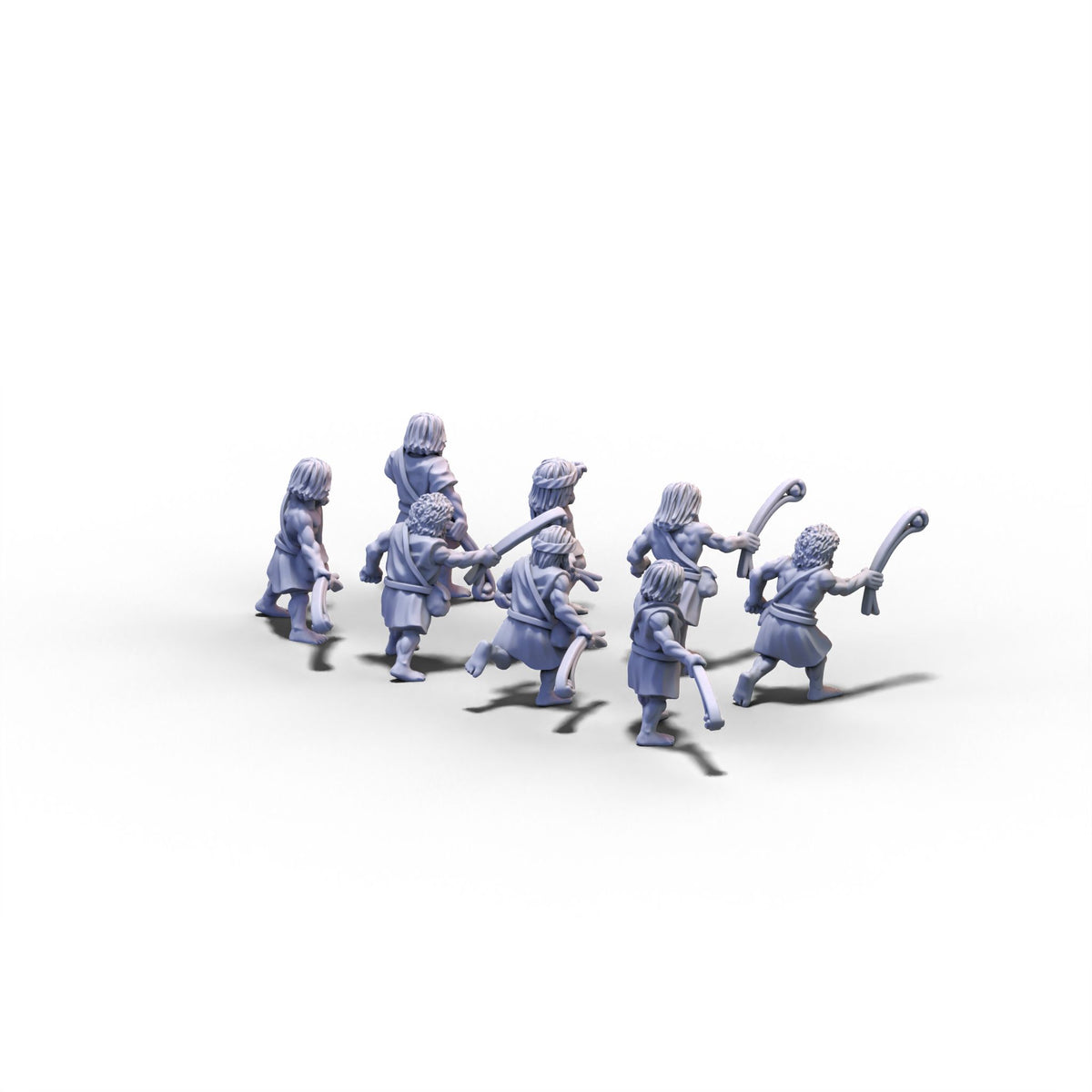 Irish | Levies with Slings | 15mm/28mm miniatures