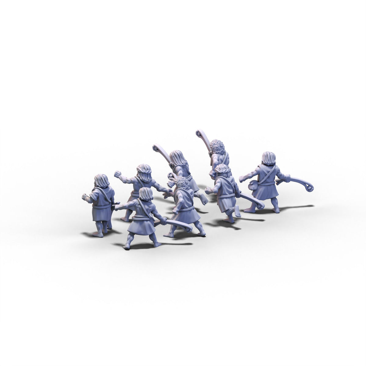 Irish | Levies with Slings | 15mm/28mm miniatures
