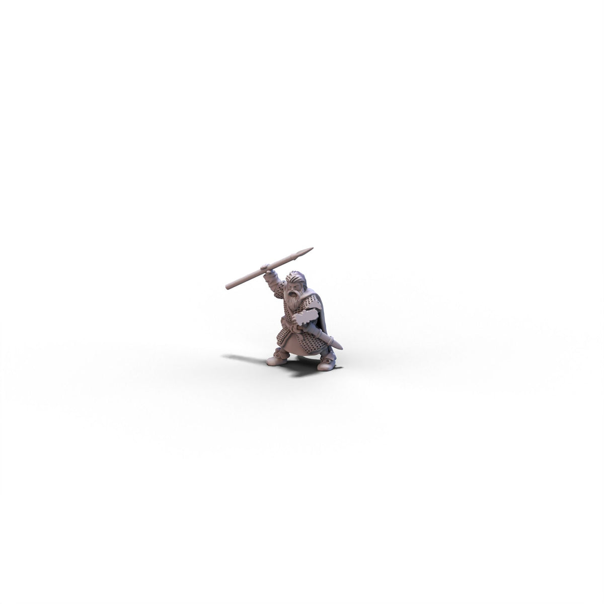 Irish | Warlord with Javelin | 15mm/28mm miniatures