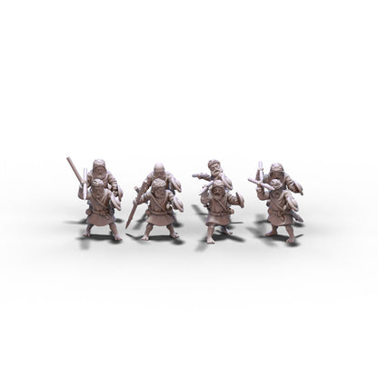 Irish | Warriors with Javelins | 15mm/28mm miniatures