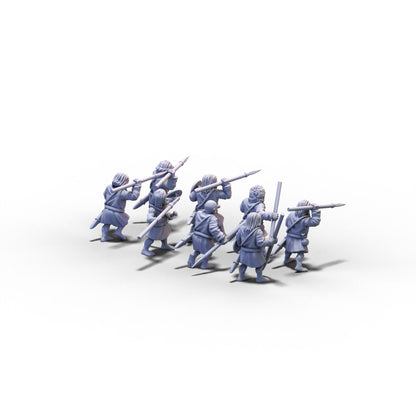 Irish | Warriors with Javelins | 15mm/28mm miniatures