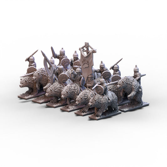 Northern Tzardom | Bear Cavalry Unit | 10mm/15mm