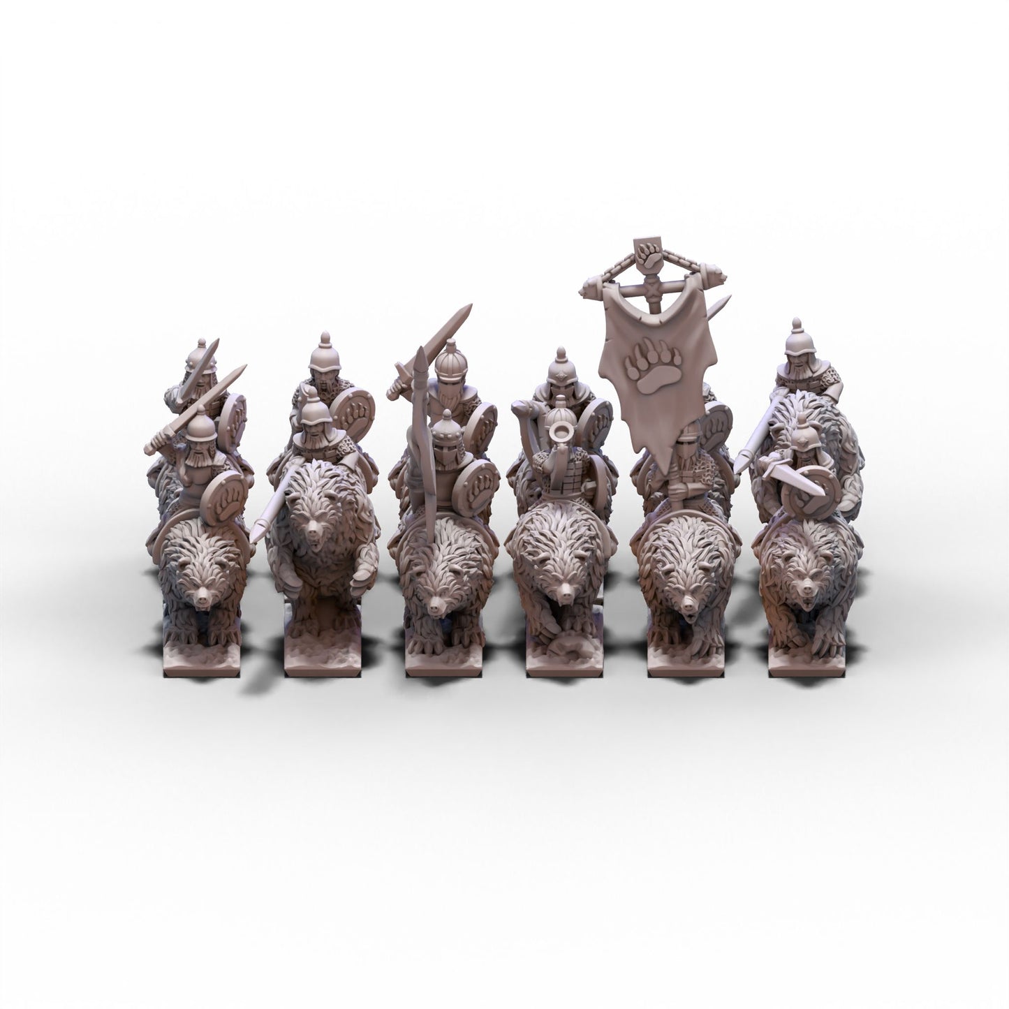 Northern Tzardom | Bear Cavalry Unit | 10mm/15mm