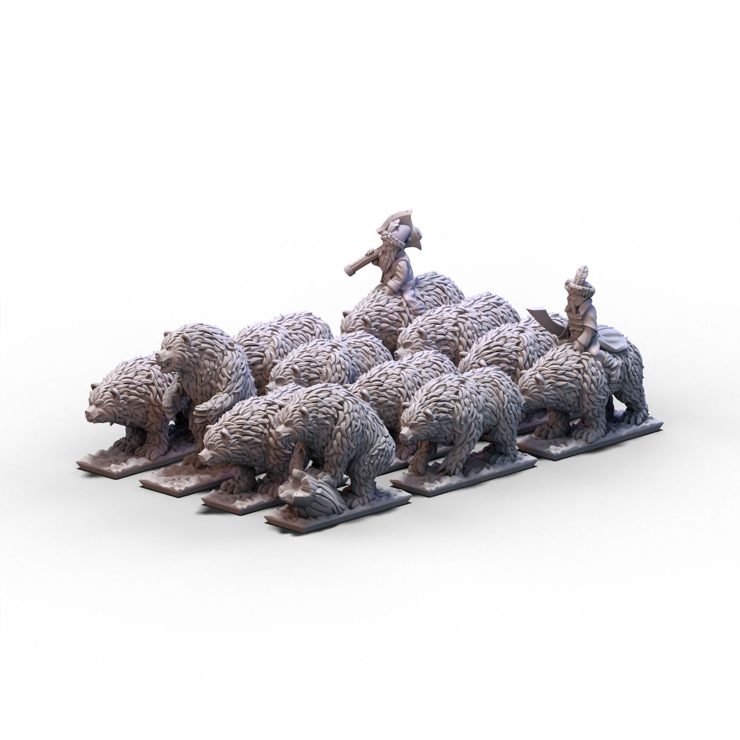 Northern Tzardom | Bears Infantry Unit | 10mm/15mm