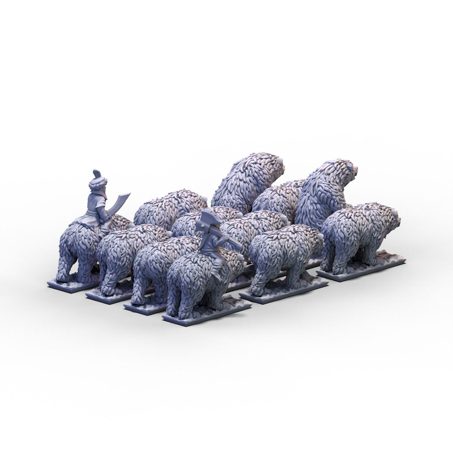 Northern Tzardom | Bears Infantry Unit | 10mm/15mm