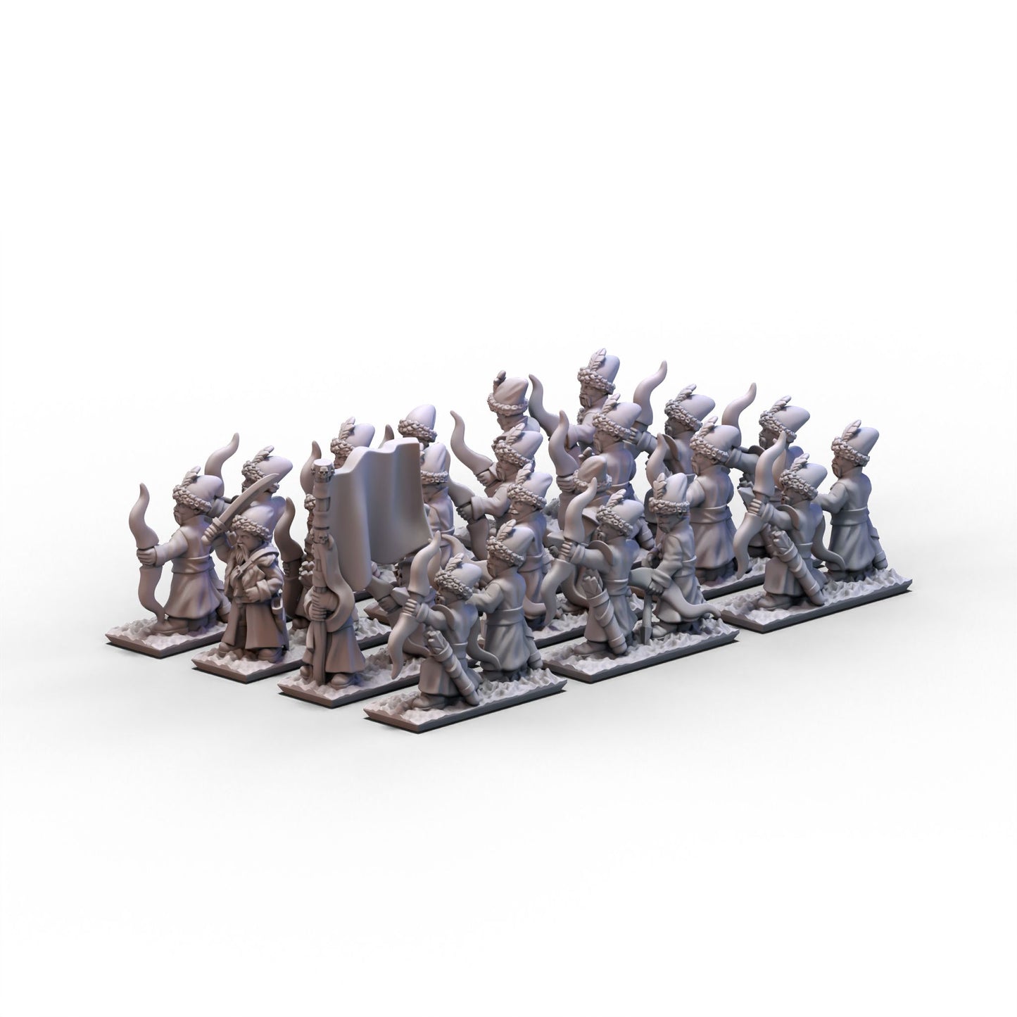 Northern Tzardom | Bowmen Infantry Unit 1 | 10mm/15mm